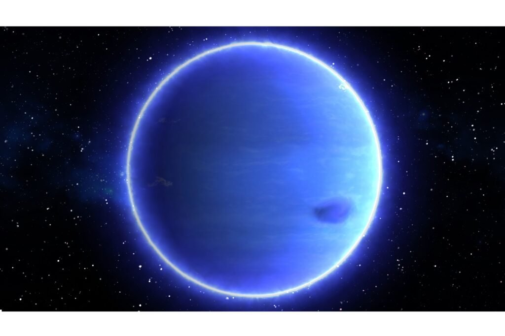 Ilustração de netuno.